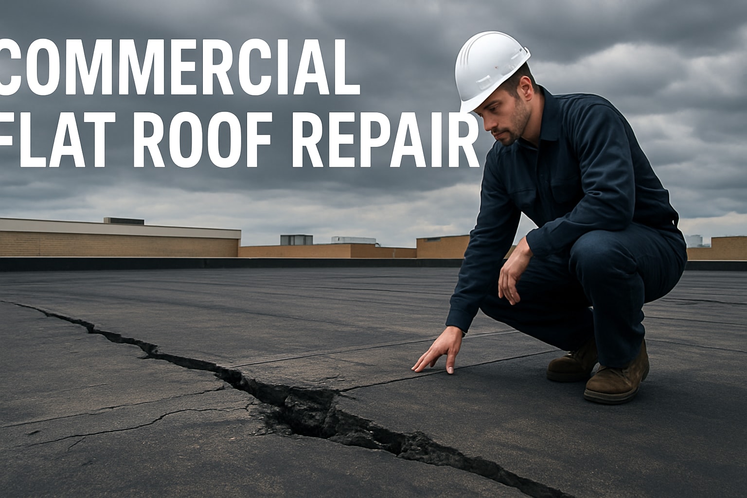 7 expert commercial flat roof repair tips for