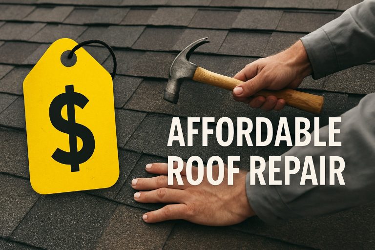 Affordable Roof Repair Guide: Save Money in 2026