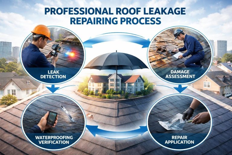Roof Leakage Repairing: Expert Guide to Detection & Fixes